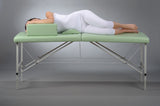 Lenden halfronde rol voor massage | 40x25x7 cm | Vinyl Flex bekleding