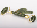Massage-Set Gua Sha aus Jade | Stein Roller