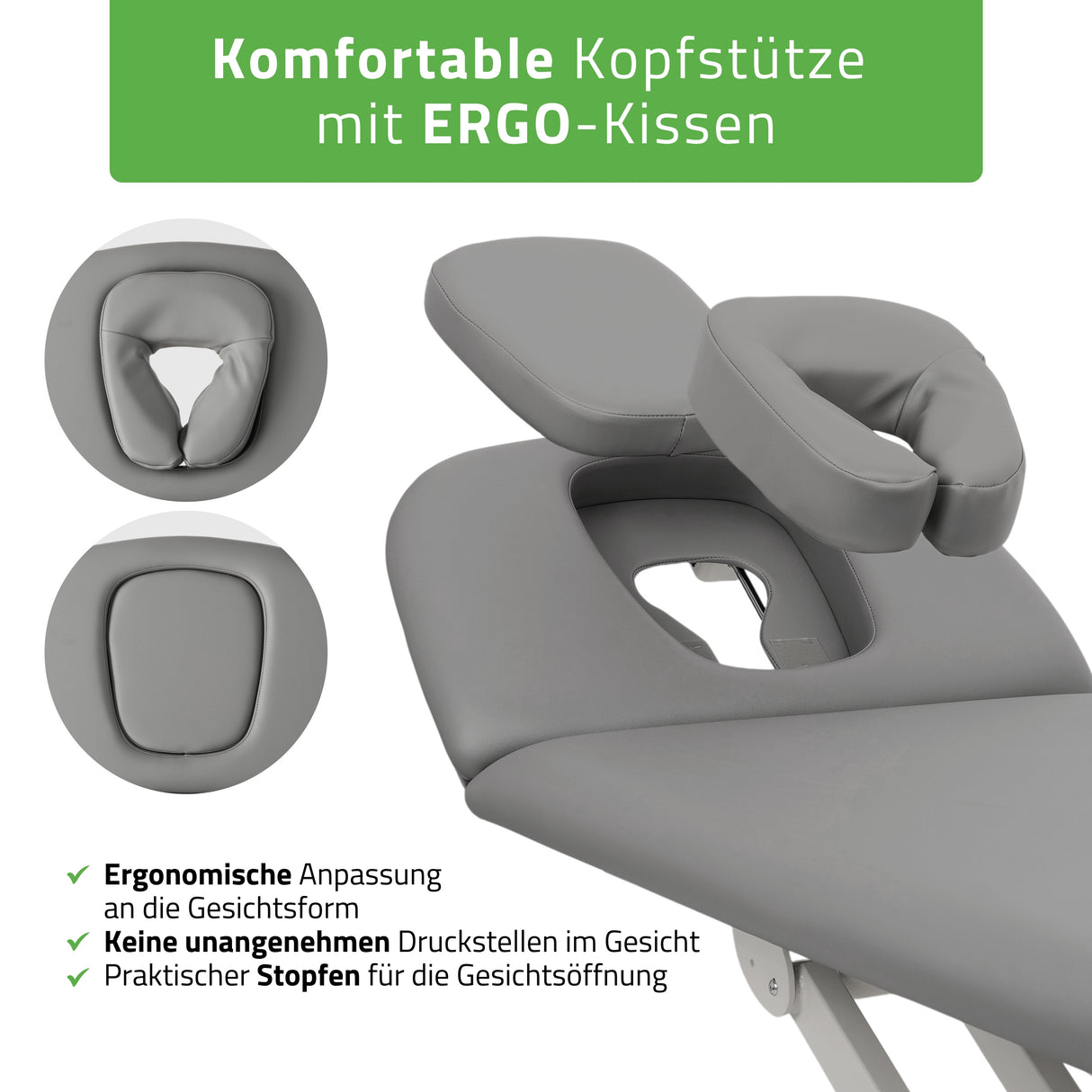 Therapieliege Elektrisch Proxima V2 Ergo | 2-Segmente | Steuerrahmen
