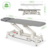 Therapieliege Elektrisch Proxima V2 Ergo | 2-Segmente | Steuerrahmen