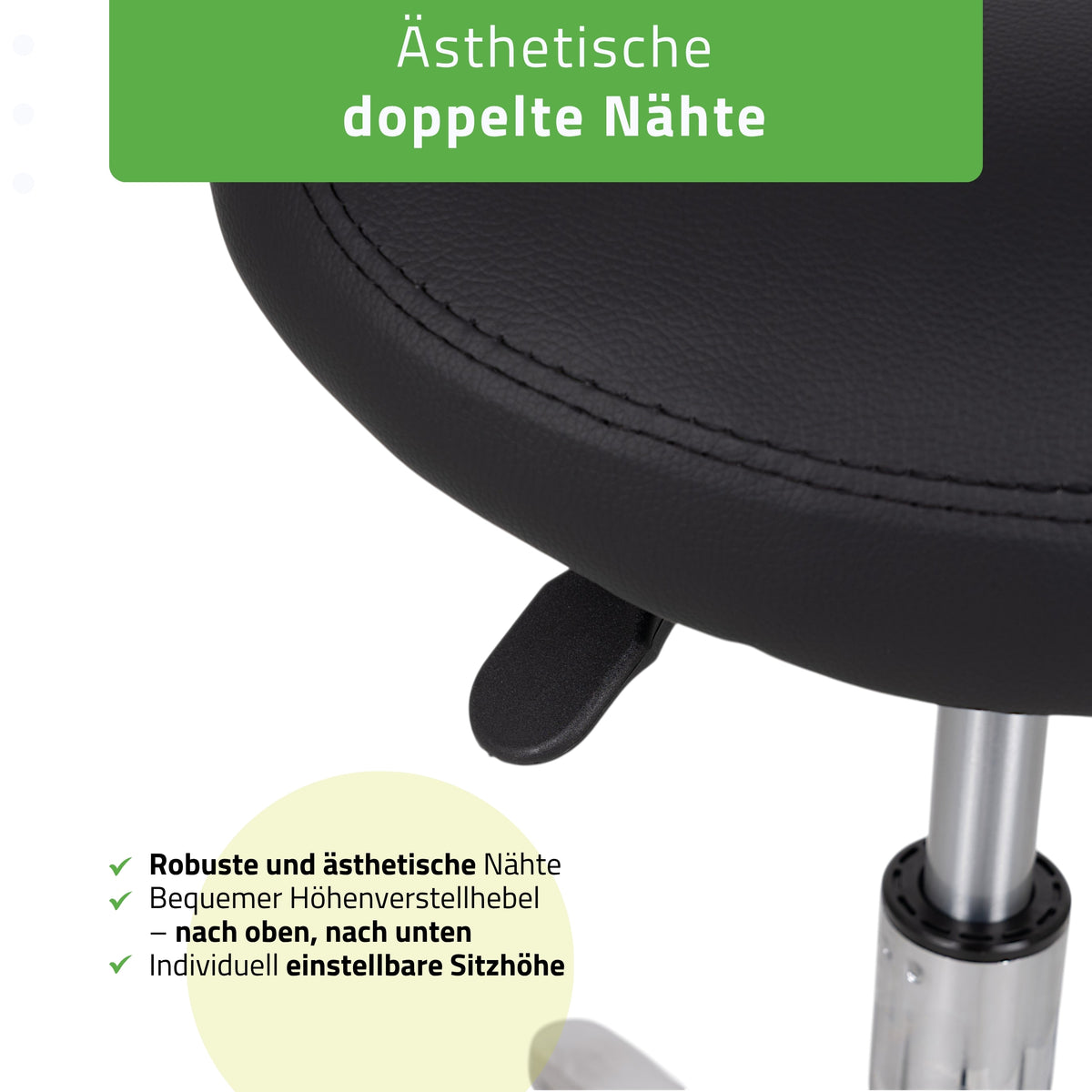 Rollhocker Lila