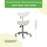 Rollhocker Lila